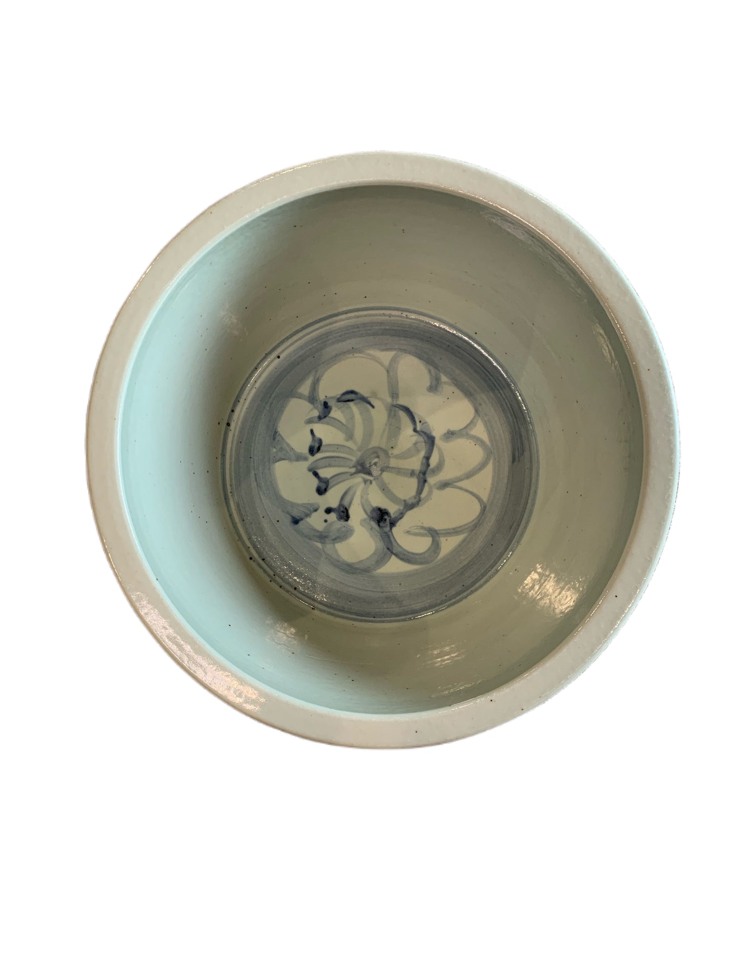 Twisted Flower Porcelain Vessel