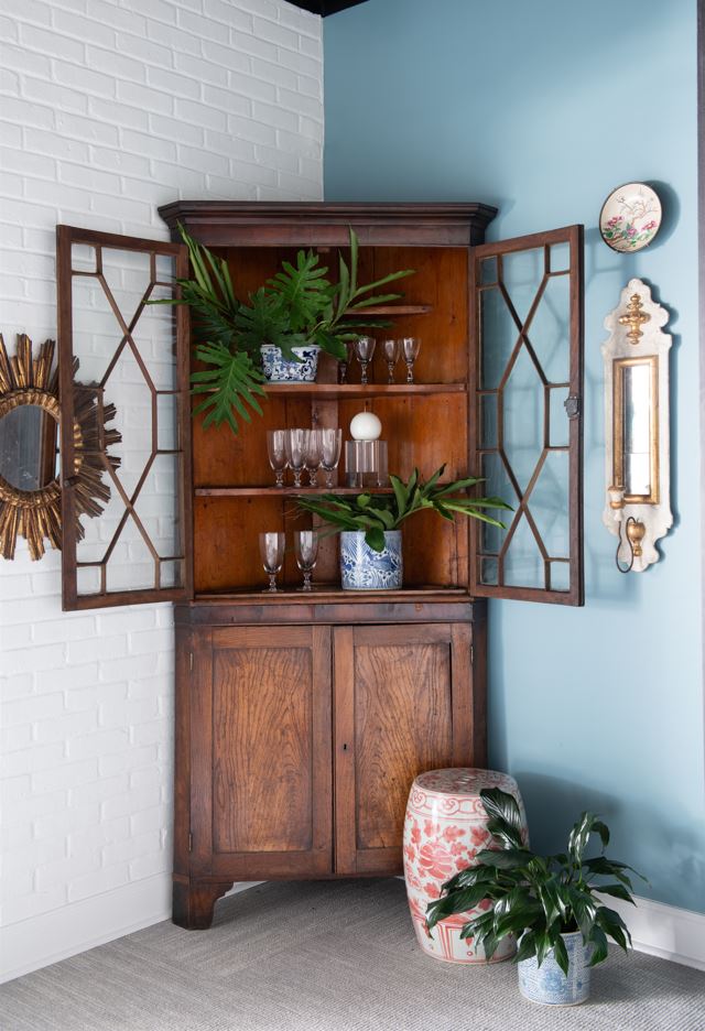 Antique Corner Cabinet