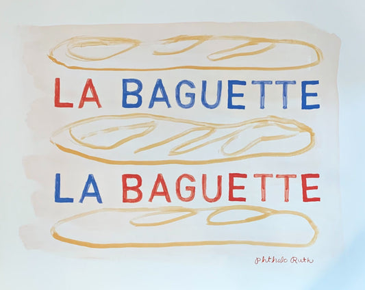 La Baguette Print